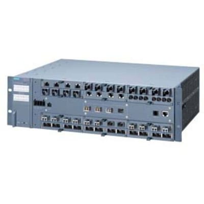 Siemens 6GK55520AR002HR2 6GK5552-0AR00-2HR2 Industrial Ethernet Switch 10 / 100 / 1000 MBit/s PoE-functie
