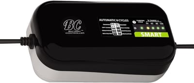Acculader 1,5A voor Motorfiets, Scooter en Auto - Druppellader & Onderhoudslader 12V