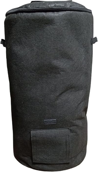 Compostbak Zakken - Herbruikbare Composteer Zak - Tuinafval Verwerken - Met Ritsdeksel - 80x45x45 cm - Zwart