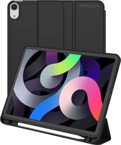 Hoesje geschikt voor iPad Air 11 2024/2025/2023/2022 7/6 generatie Hoes Smart Cover Inklapbaar Standaard Pencil Vakje