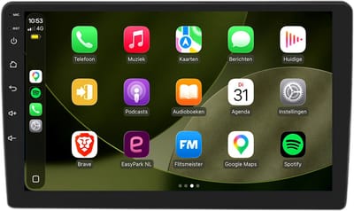 CarPlay autoradio geschikt voor Jeep Compass | 2010 t/m 2016 | Android 13 | Draadloos Apple CarPlay & Android Auto | 2GB + 32GB | 8-Core processor | Davilon | 2025 model | 2010 2011 2012 2013 2014 2015 2016 | Bluetooth & Wifi