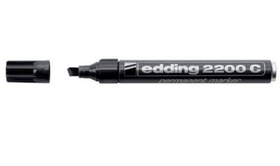edding 3300 Permanente Marker, Beitelvormige Punt, 1 - 5 mm, Zwart (doos 10 stuks)