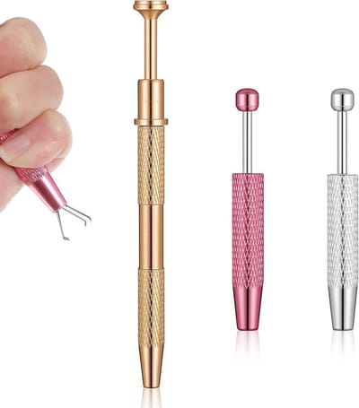 Grijper Tang - Klein Onderdelen Pakker - Sieraden Veranderen - Vier Klauwen Ontwerp - 3 Stuks - Goud Zilver Magenta