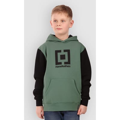 Horsefeathers Leader Jeugdsweater (ijsberggroen) - M