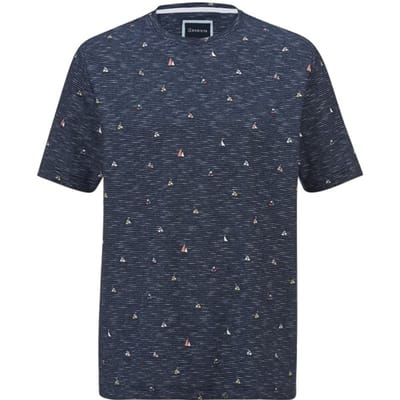 Babista herren T-Shirt - 48/50 - donkerblauw - Plus Size