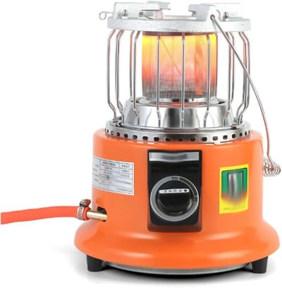 Draagbare Outdoor Kachel - Camping Gasbrander - Buiten Koken - Snelle Verwarming 3600W - 27.5 cm - Zwart
