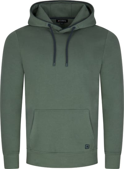 riverso Heren trui RIVSandro regular fit Groen M Volwassenen Sweat Hoodie met Capuchon