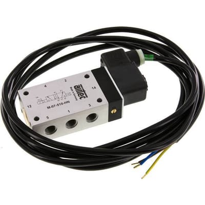 5/2 G1/4'' Magneetventiel 24V DC ATEX 1.5-10bar/21.0-140psi Airtec