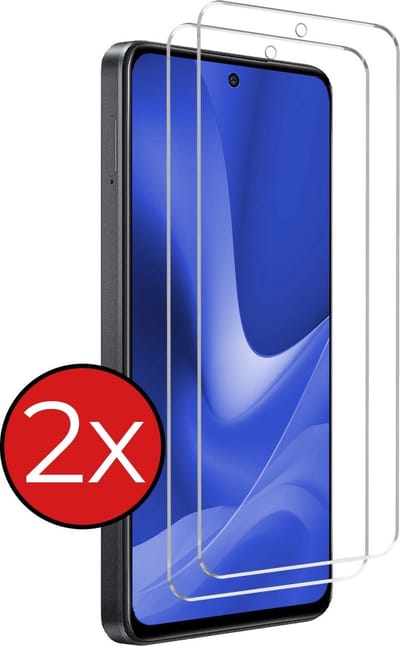 Screenprotector - 2 Stuks - Geschikt voor OPPO A79 - Extra Sterk - Beschermglas - Gehard Glas - Tempered Glass - Screen Protector