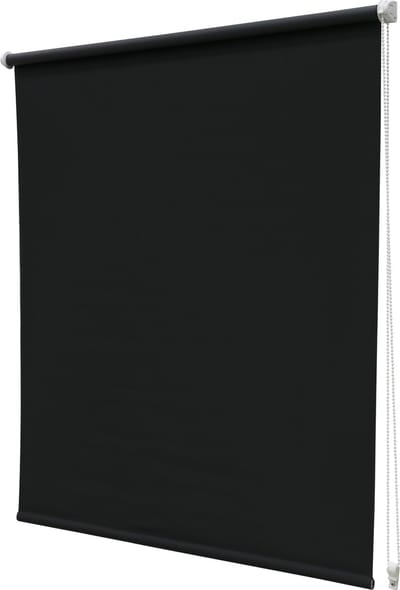 Rolgordijn - Verduisterend - Easy - Uni Zwart - 90x170cm - Intensions