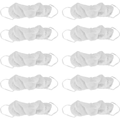 10 stuks Wegwerp BH Geweven Spa Salon Top Kleding Ondergoed Beha voor Vrouwen Meisjes white