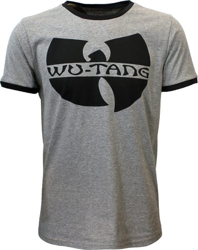 Wu-Tang Clan Logo Ringer T-Shirt - Officiële Merchandise - S