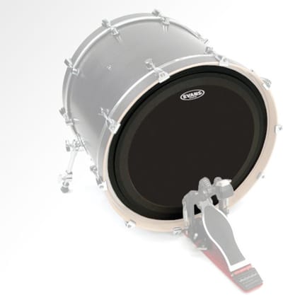 Evans EMAD zwartOnyx 20",BD20EMADONX bas Drum Batter - Bass drumvel