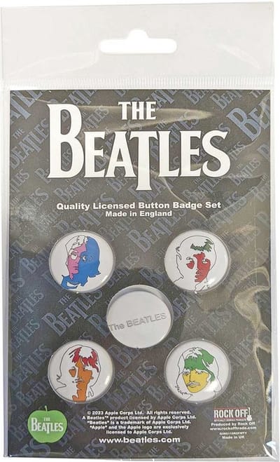 The Beatles - Ob-La-Di Badge/button - Set van 5 - Multicolours