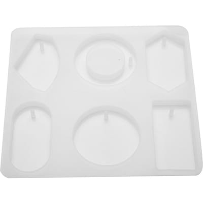 Doe-het-zelf Gereedschap Epoxy Hars Vorm Trui Ketting Ketting Hanger Sieraden Siliconen Vorm white