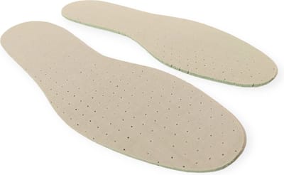 Vadret 1060 Dempende Geperforeerde Groene Latex Inlegzolen