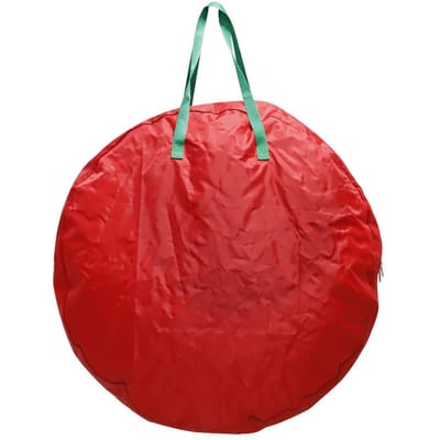 Sac de Rangement Transparent Sac de Rangement pour Couronne de Noël Décoration de Noël