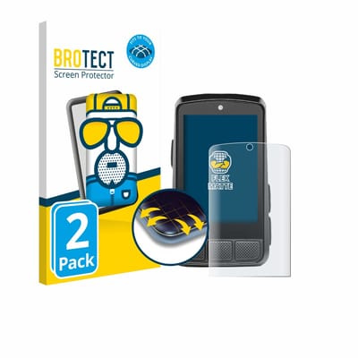 BROTECT - Screenprotector voor Wahoo Elemnt Bolt 3 - Folie Beschermfolie matte volledig dekking 2 Stuks
