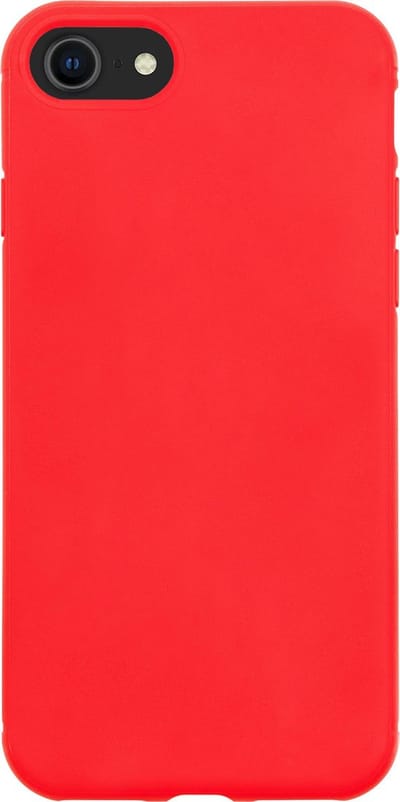BMAX Essential hoesje geschikt voor Apple iPhone SE 2020 - Telefoonaccessoires - Telefoonhoesjes - Telefonie & Accessoires - Soft cover - Beschermhoesje - Telefoonbescherming - Rood