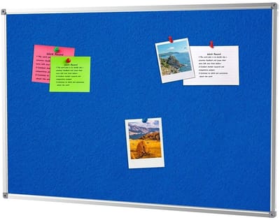 IVOL Prikbord Vilt 100 x 200 cm - Blauw