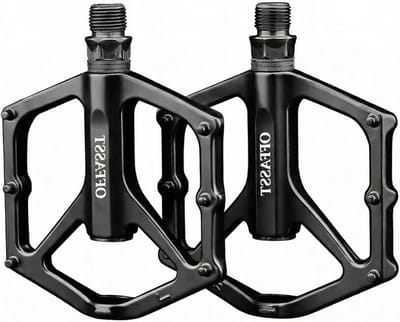 Lichte en duurzame fiets pedalen, 9/16" CNC aluminium, antislip ontwerp met 6 pennen voor alle fiets types