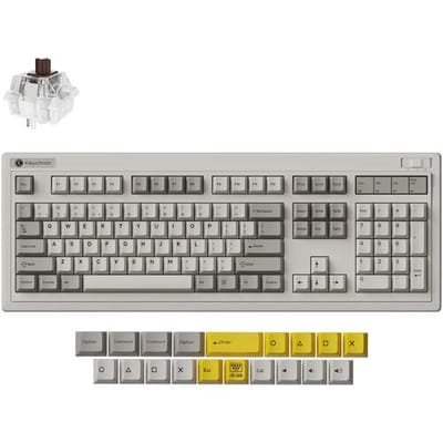 Keychron R6 Retro brown toetsenbord