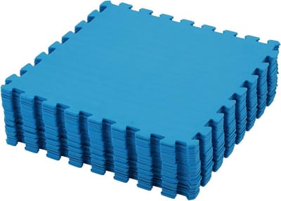 Dailygoods- Zwembadonderlegmat Duurzaam - Vloerbeschermingsmat - 8 Stuks - 2 m² - Antislip - Bescherming tegen Scheuren/Gaten - Zwembadmat