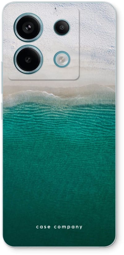 Case Company® - Hoesje geschikt voor Xiaomi Poco X6 hoesje - Stranded - Soft Cover Telefoonhoesje - Bescherming aan alle Kanten en Schermrand