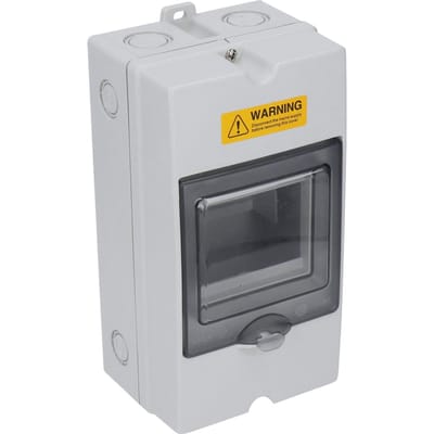 Boîte de distribution électronique étanche, boîte de jonction pour équipement électrique intérieur/extérieur, 4 voies