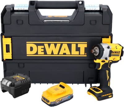 DeWalt DCF 921 NT accu-slagmoersleutel 18 V 400 Nm 1/2" borstelloos + TSTAK - zonder accu, zonder oplader