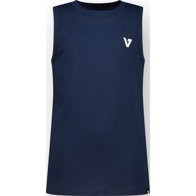 Vingino Boys Basic Tanktop T-shirt Dark Blue Size: 10 | T-shirts Outlet | Unisex | Blauw