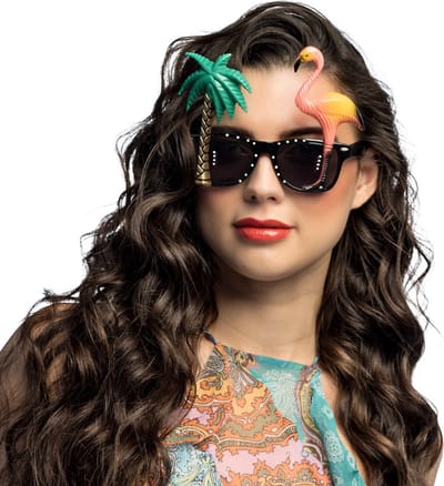 Boland - Partybril Hawaï - Volwassenen - Hawaii - Zomer - Tropisch - Themafeest - Tuinfeest