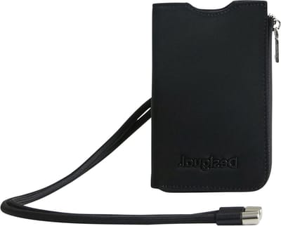 Desigual Telefoontasje Portemonnee Mone Happy Bag Rita Wallet Black Zwart