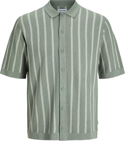 Jack & Jones Gebreide overhemd Gestreept Gebreide overhemd