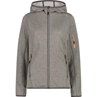 Hoodie met mesh-inzetten dames CMP Knit-Tech