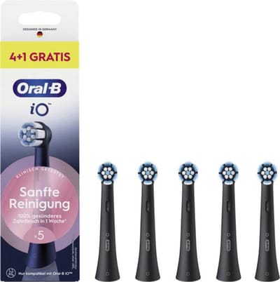 Oral-B iO, 5 stuk(s), Zwart, Oral-B, iO, 212 mm, 62 mm