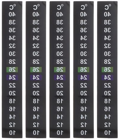 5 Stuks Digitale Thermometers voor Aquariums, Temperatuur Labels en Instant Oven Warmers, Nauwkeurige Temperatuurmeting voor Thuisgebruik