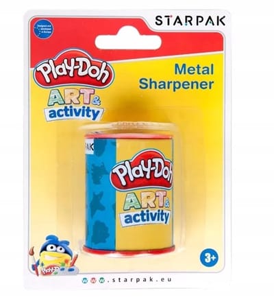 Dubbele Metalen Stiftenslijper Play-Doh met Opvangbakje
