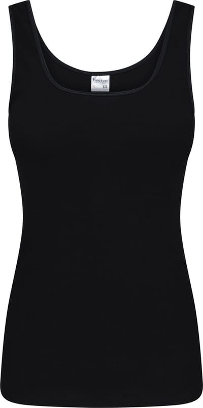 Beeren dames hemd Madonna 1-pack - zwart - Maat M