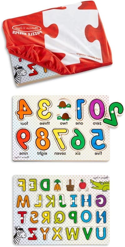 Houten Puzzel - Alfabet Puzzel - Leren - 36 Stuks - Niet Gespecificeerd - Multicolor