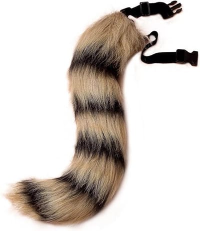 Daity 1 stuk - Pluche staart van imitatiebont - geschikt voor cosplay - Halloweenkostuums en accessoires.