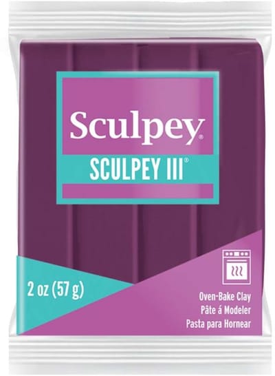 Klei III plum - 57 gr - Sculpey
