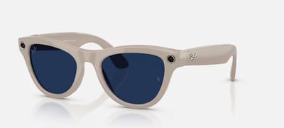 Ray-ban Skyler Meta Gen 2 Fotochromatische Zonnebril Grijs Transitions Sapphire/CAT1-3 / 52 Man,Vrouw