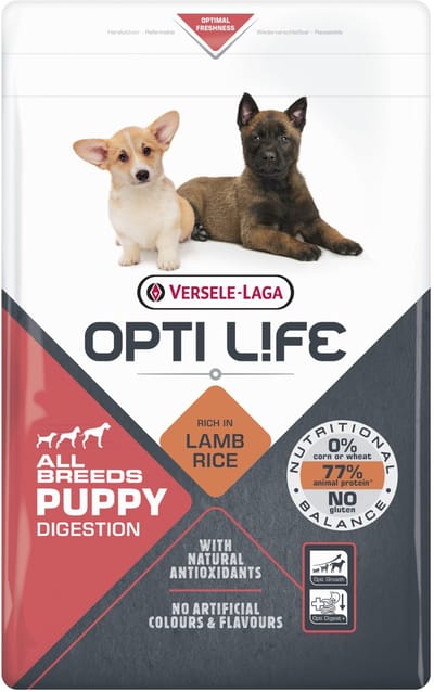Opti Life Puppy Digestion All Breeds - Hondenbrokken - 2.5 kg