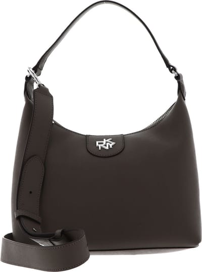 DKNY Schoudertas Handtas Carol MD Pouchette Truffle Lichtbruin