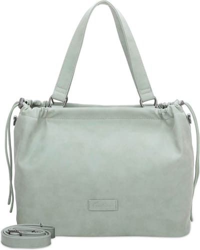 Fritzi aus Preußen Schoudertas Poppi01 Vintage Shopper Lime Lichtgroen