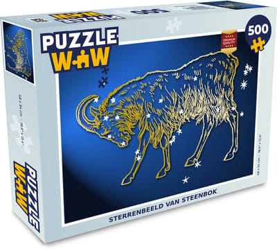 Puzzel Sterrenbeeld - Steenbok - Sterren - Legpuzzel - Puzzel 500 stukjes