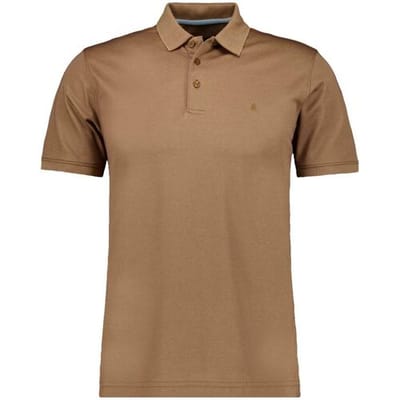 Ragman Uni Polo Light Cotton Mix Chestnut / male