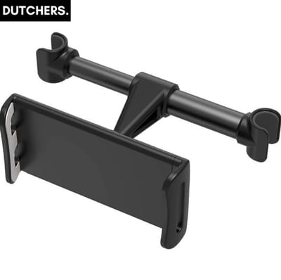 Dutchers® Tablet Houder Auto - Telefoonhouders Auto - 360 Graden Draaibaar - Zwart - 4,7 T/M 11 Inch