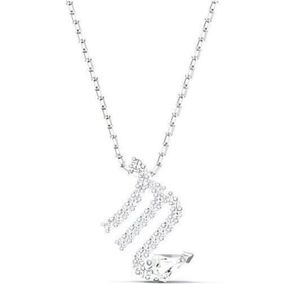 Swarovski Zodiac II Schorpioen Metalen Sterrenbeeld Ketting Damesketting Zilver 5563898 Box (Random Color) white